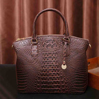 Luxury Crocodile Bag for Women High Quality PU Leather Elegant Female Handbags and Purses Shoulder Messenger Casual Tote 2022