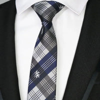New Slim Narrow Skinny 6CM Mens Necktie Neck Ties For Man Plaids Polka Dot Striped Jacquard Cravat Business Party Corbatas