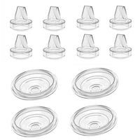 12Pcs Breast Pump Parts Compatible with momcozy S9 Pro/S12 Pro/S9/S12 Wearable Breastpump, Breastfeeding Essentials Kit,  Silico