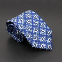 Super Soft Bohemian Silk Ties Men's Fashion 7.5cm Necktie For Men Wedding Business Meeting Gravata Colorful Novelty Printing Tie