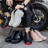 Motorcycle Boots Men Waterproof Riding Off-road Reflective Breathable Comfortable High Quality Wear-resistant Fishing Water Shoe