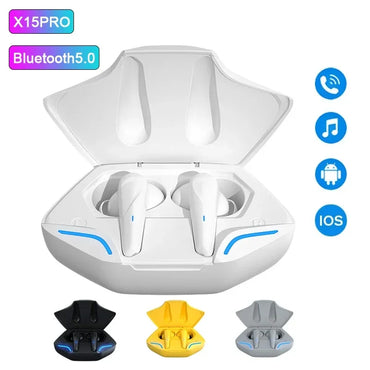X15Pro TWS Wireless Bluetooth Earphones Stereo 5.0 Headset Sport Earbuds Microphone With Charging Box for Smartphones Xiaomi IOS