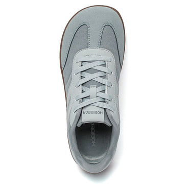 HOBIBEAR Barefoot Wide Toe Sneakers Unisex Zero Drop Minimalist Canvas Shoes Non Slip Lace Up Walking Sneaker