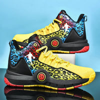 Basketball Shoes Men Field Training Non-slip High-top Luxyry Design Mesh Breathable Sneakers Pro Original Kids Basketball Boots