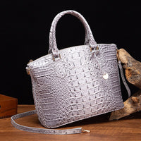 Luxury Crocodile Bag for Women High Quality PU Leather Elegant Female Handbags and Purses Shoulder Messenger Casual Tote 2022