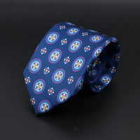 Fashion Men's 7.5cm Silk Tie Super Soft Bohemian Style Dot Chic Novelty Red Blue Necktie Suit Shirt Luxury Banquet Accessories