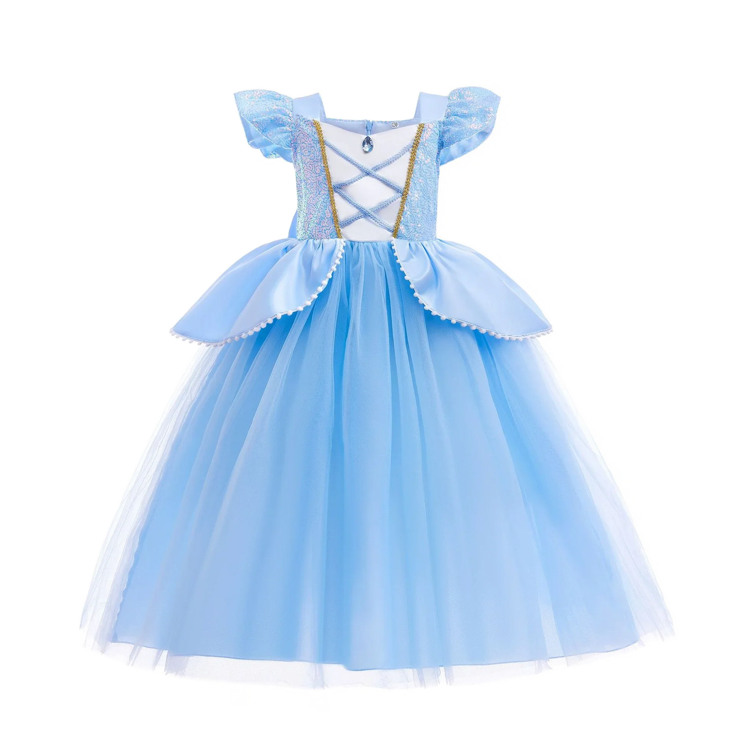 Girl Elsa Anna Dress Princess Costume Snow Queen Dress Baby Halloween Ariel Carnival Clothes Kids Cosplay Clothes Party Clothing