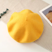 Winter Hats for Women Berets Painter Cap Autumn Winter Hat Female Flat French Artist Beret Girls Vintage Warm Casual New