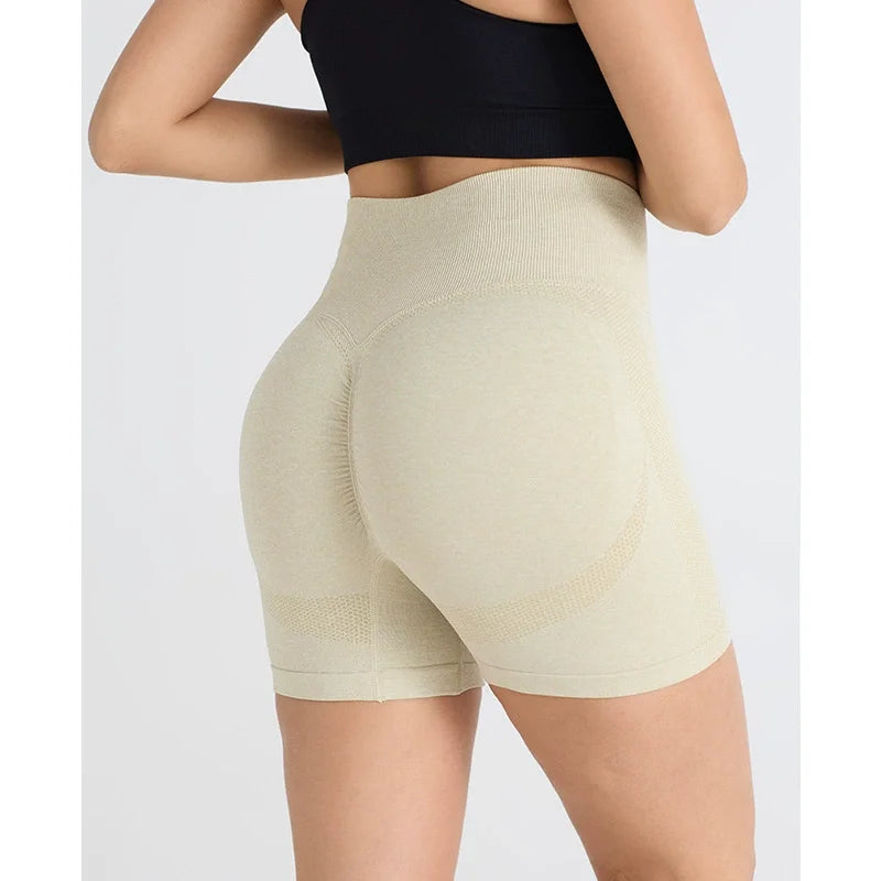 Shorts Women Seamless Gym Wear Yoga Band Sports Workout Fitness Leggings Running clothing Scrunch Butt Tights