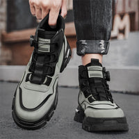 Boots Winter Mens Shoes Casual Cowboy Combat Tactical Motorcycle Chelsea Ankle Work Leather Outdoor Designer Luxury Hiking