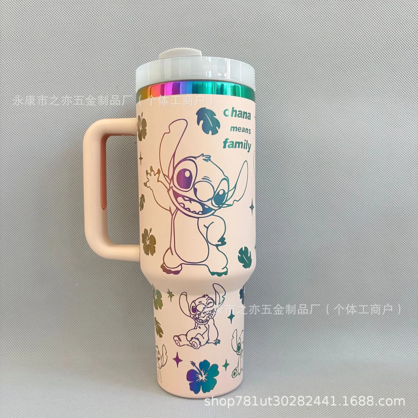 Cute 1180ml 40OZ Stainless Steel Insulated Cup 304 Stainless Steel Vacuum Insulated Car Coffee Cup Sports Outdoor Travel
