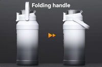 Thermos Water Bottle With Straw Handle Cup 316 Stainless Steel Flask Large Capacity Vacuum Insulated Tumbler