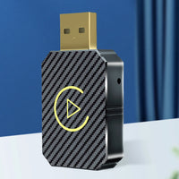 Wireless Carplay Android Auto Adapter Plug&Play USB Car Dongle Wireless Dongle for OEM Wired CarPlay/Andriod Auto Cars