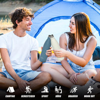 WATERSY 500ml Stainless Steel Vacuum Flask, Insulated Thermos Cup for Coffee & Water, Double Wall Thermal Bottle for Sports