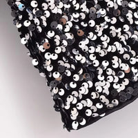 Spring Women Elegant Shirt and Blouse New Fashion Christmas New Year Bow Short Sleeve Dress Sequin Shirt Female Tops