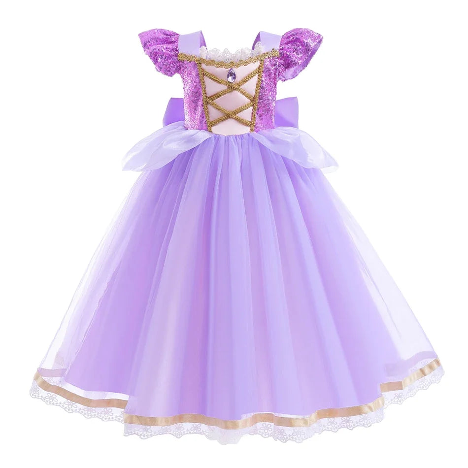 Girl Elsa Anna Dress Princess Costume Snow Queen Dress Baby Halloween Ariel Carnival Clothes Kids Cosplay Clothes Party Clothing Girl Elsa Anna Dress Princess Costume Snow Queen Dress Baby Halloween Ariel Carnival Clothes Kids Cosplay Clothes Party Clothing