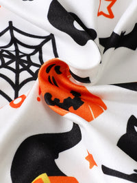 Winter  0-1  Years  Old   Infant  Baby  Boys  Halloween  Elements   Long   Sleeved   Jumpsuit
