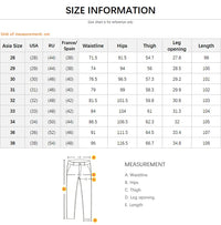 2025 New Ripped Jeans Men Slim-fit Denim Pants Cotton Korean Style Fashion Elasticity Versatile Blue Black Men's Clothing