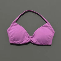 HISTELLO Strappy Bra Gym Top Women High Support Thin Strap Halter Sports Seamless Bras Scrunch Push-up Workout Yoga Tank Tops
