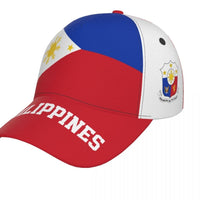 Unisex Philippines Flag Philippinese Adult Baseball Cap Men or Women