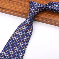 New 8CM Printing Ties For Men Necktie Paisley Floral Designer Scarf Tie For Groom Business Wedding Party