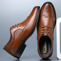 Oxford Shoes Genuine Calfskin Leather  Dress Shoes Classic Business Formal Shoes Man Handcrafted Mens