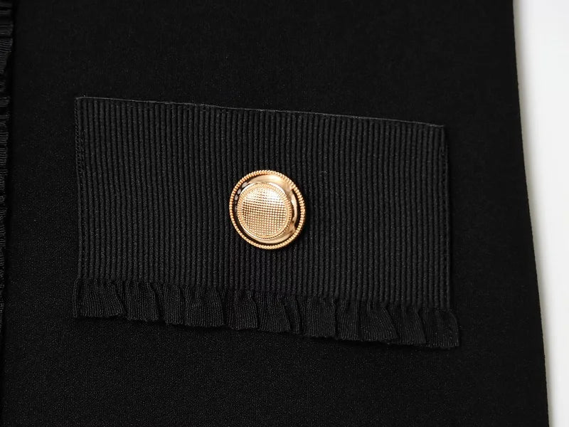 MUJER Black Flare Pants Sets for Women 2 Pieces High Waist Trousers Suits Woman Outfit off Shoulder Halter Top Female Lady Sets