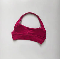 Shockproof Seamless Sexy Padded Athletic Sport Bra Women Backless Workout Gym Anti-Shock Yoga Crop Top Fitness Bra Suits