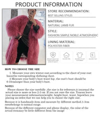 Real Mongolian Fur Jacket Mid-Length Ladies Tibetan Lamb Fur Coat Natural Sheepskin Coats For Women 2023