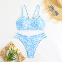 Sexy Leopard Micro Bikini 2025 Women Swimsuit Female Swimwear High Waist Bikinis Sets Bandeau Beach Wear Bathing Suit