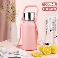 New large-capacity stainless steel insulated water cup outdoor sports food-grade insulated kettle
