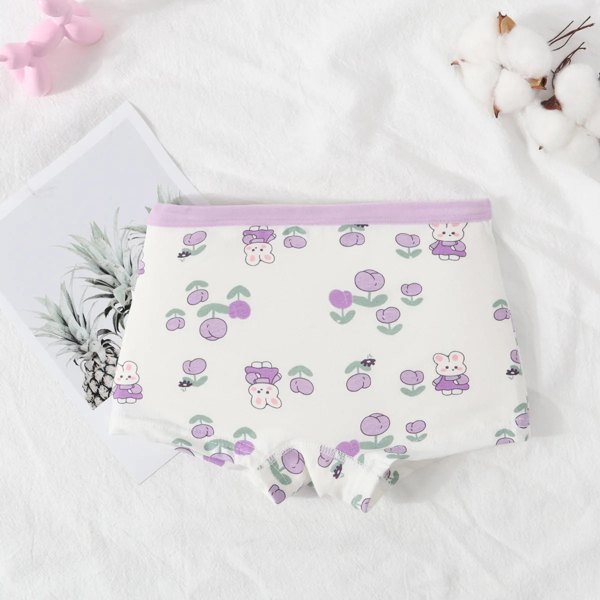 New Children's Underwear, Cotton Underwear, Girls' Underwear, Baby Boxers, Small, Medium and Big Children, Girls' Boxers