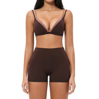 2 Piece Yoga Set Women's Tracksuit Athletic Wear Gym Clothes Female Workout Push Up Clothes Sports Bra Leggings Suit Fitness Set