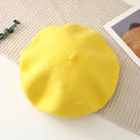 Winter Hats for Women Berets Painter Cap Autumn Winter Hat Female Flat French Artist Beret Girls Vintage Warm Casual New