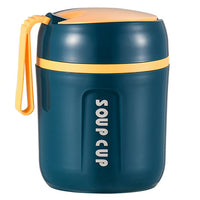 Stainless Steel Insulated Thermo Soup Cup 530ml 480ml Portable Lunch Box with Spoon Food Container Vaccum Cup Insulate Bento Box