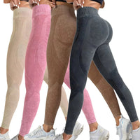 Women High Waist Seamless Yoga Pants Lift Buttocks Long Slimming Leggings Stretch Sports Yoga Long Trousers For Femme Ropa Mujer