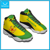 America Cup Flag Print Cool Men Basketball Sneakers Custom POD Tennis Shoes for Male Teens Personalized Sport Shoes Dropshipping