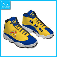 America Cup Flag Print Cool Men Basketball Sneakers Custom POD Tennis Shoes for Male Teens Personalized Sport Shoes Dropshipping