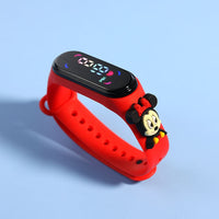 Relojes de moda para niños y mujeres, pulsera electrónica, reloj deportivo táctil LED, muñeca de Spiderman, reloj impermeable