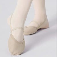 Gymnastic Shoes Half Soles Professional Rhythmic Gymnastics Shoes Women's Half Foot Shoes Children's Half Foot Dance Toe Shoes