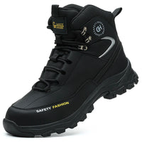 Work Boots Indestructible Safety Shoes Men Steel Toe Shoes Puncture-Proof Sneakers Women Non Slip Work Shoes Male Tactical Boots