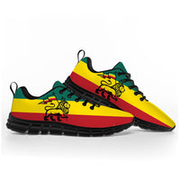 Reggae Rastafarian Lion Of Judah Sports Shoes Mens Womens Teenager Kids Children Sneakers