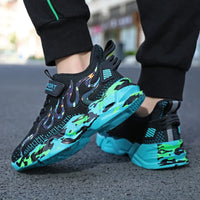 Spring Fall Kids New Shoes for Boys Girls Child Sneakers Casual Shoes Breathe Flats Running Boys Sports Shoes Teen Children's