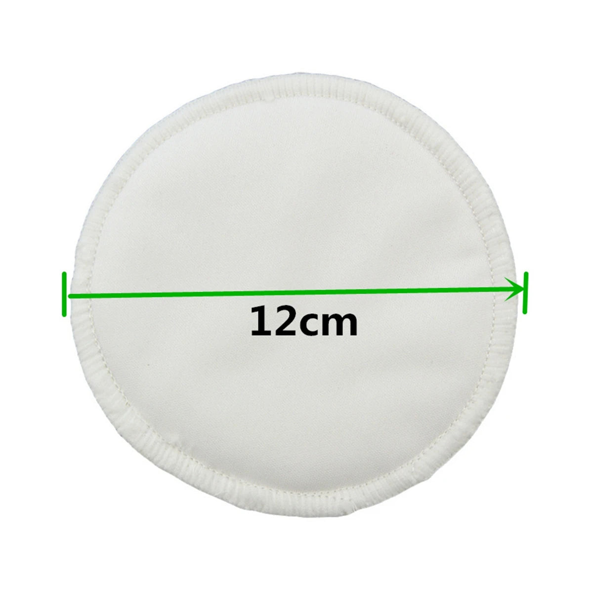 4Pc Rayon Made from Bamboo Nursing Breast Pads Washable & Reusable Breastfeeding Nursing Pads