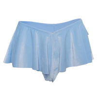 Low Waist Ruffles Sexy Shorts Skirts Sexy Women Solid Colors Elastic Waist Skinny Mini Shorts Skirt Summer Beach Party Club Wear