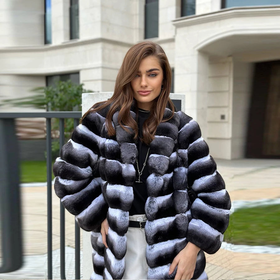 Short fur coat womens discount