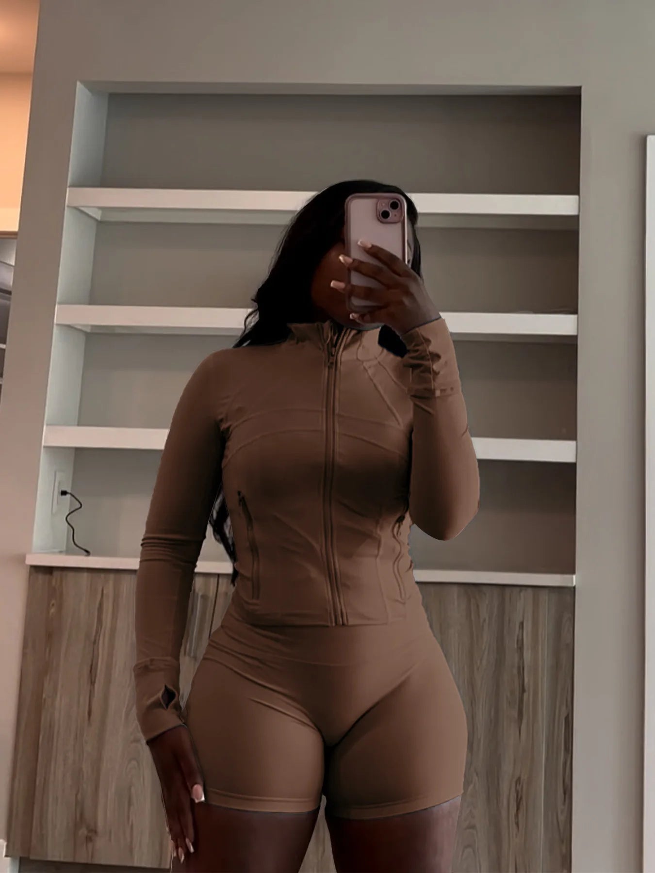 Sporty Shorts Outfit Set Sexy Women Skinny Two Pieces Club Matching Set Casual Tracksuit