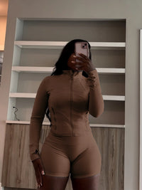 Sporty Shorts Outfit Set Sexy Women Skinny Two Pieces Club Matching Set Casual Tracksuit