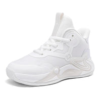 Children Basketball Shoes Breathable Mesh Boys Fashion Sneakers Girls School Sport Shoes Kids Casual Trainers Outdoor Athletic