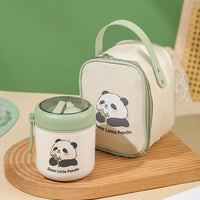 Insulated Breakfast Cup Vacuum Insulated Lunch Box Soup Cup Portable Breakfast Porridge Cup With Lid Sealed Soup Bowl